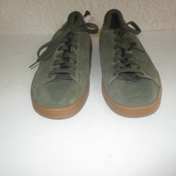 Puma Athletic Shoes Sz. 9.5 Olive Green Lost of Use Left - Picture 3 of 7
